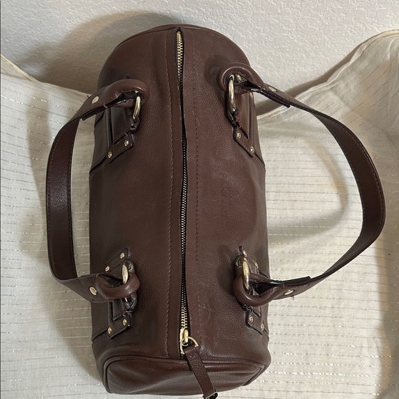 Kate Spade Brown Leather Satchel - Picture 6 of 13